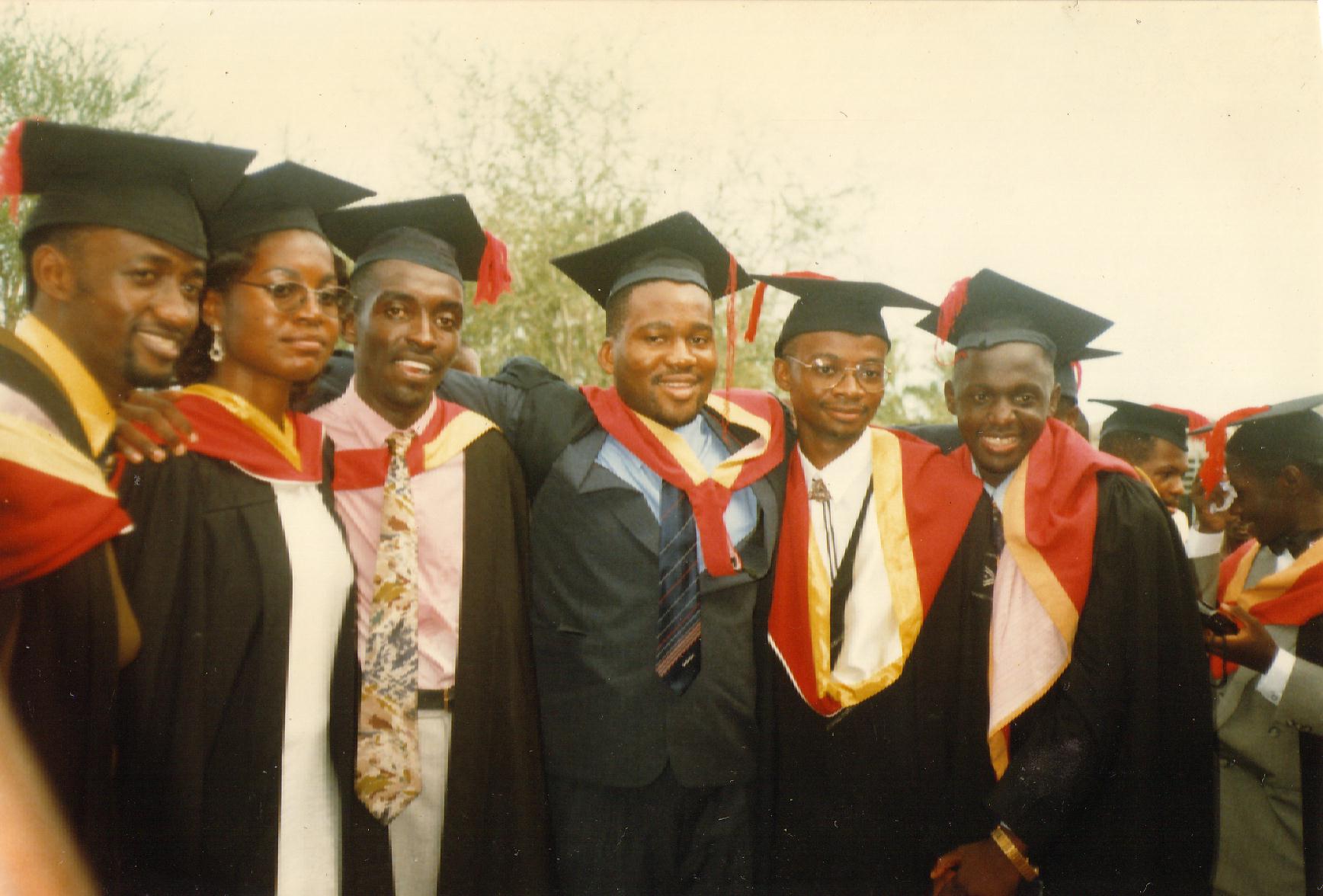 Some of the 1998 Graduates of the University of Dar es Salaam